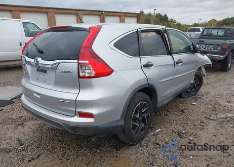 2016 Honda Cr-V Se z USA, uszkodzony, nr VIN 2HKRM4H49GH712028